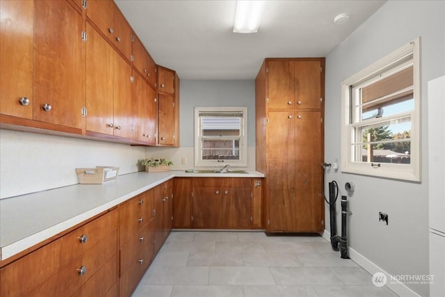 kitchen with sink