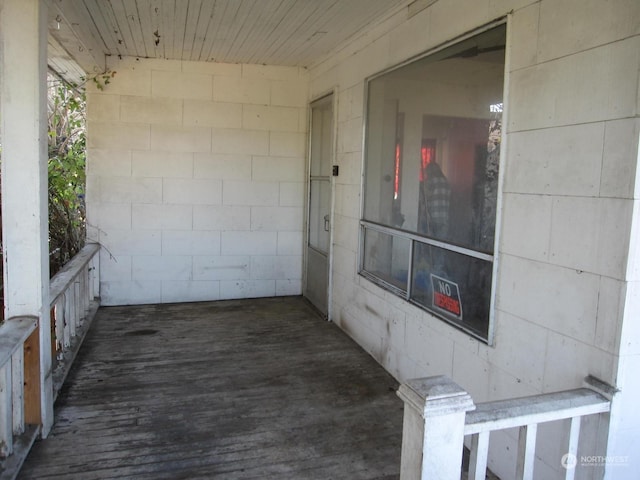 view of hallway