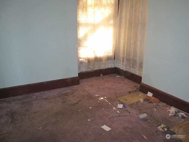 view of unfurnished room