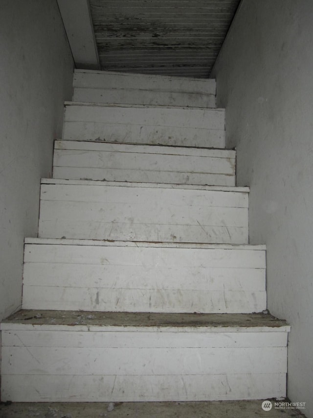 view of stairs