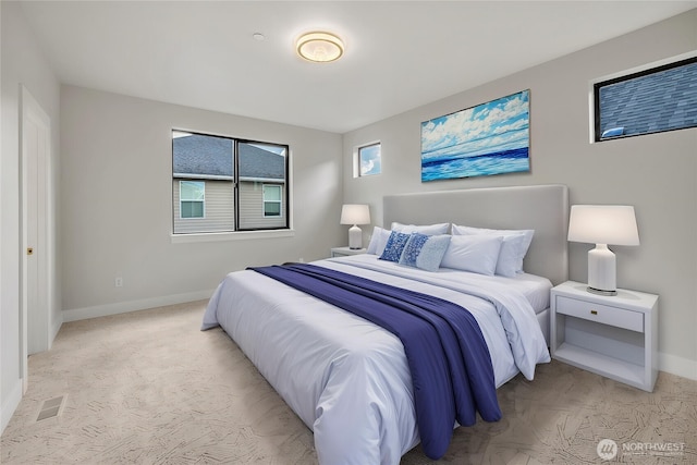 21402 E 39th Dr SE Unit A, Bothell, WA 98021 - bedroom featuring baseboards and light carpet
