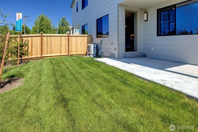 21402 39th Dr SE Unit A, Bothell, WA 98021 - view of yard featuring a cooling unit and a patio area