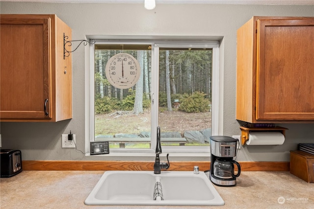 kitchen with sink