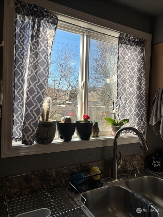 interior details with a sink