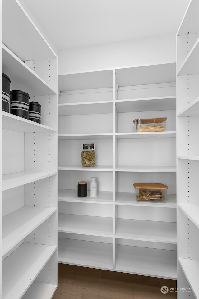 view of pantry