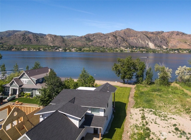 33 Hard Cider Dr, Oroville, WA 98844 - water view featuring a mountain backdrop