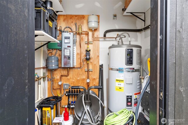 utilities with secured water heater