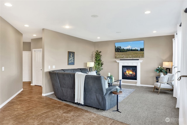 view of living room