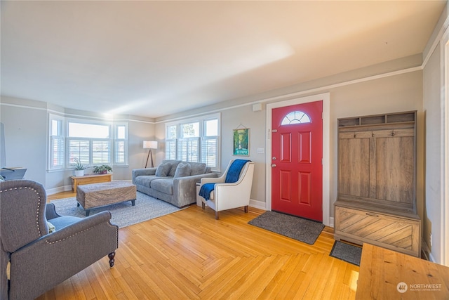 view of living room