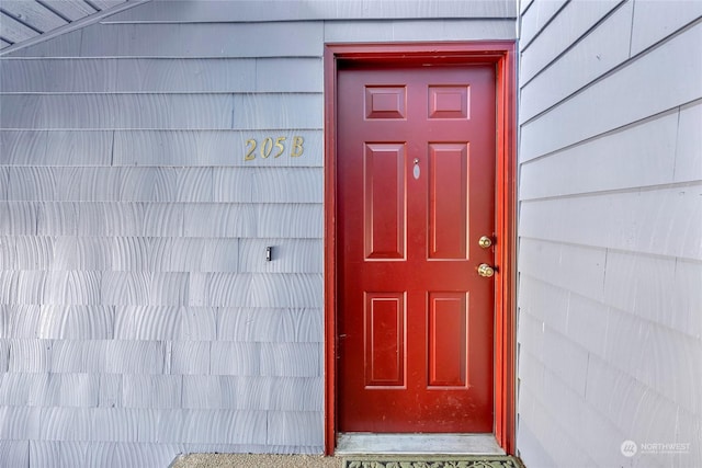 view of property entrance