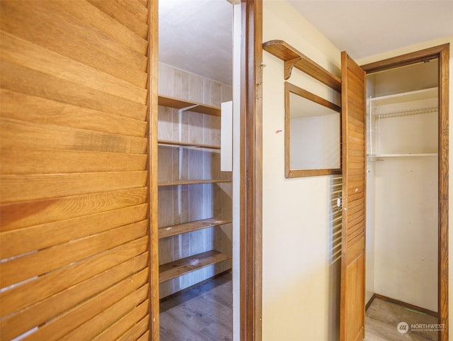 view of closet