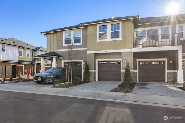 view of townhome / multi-family property