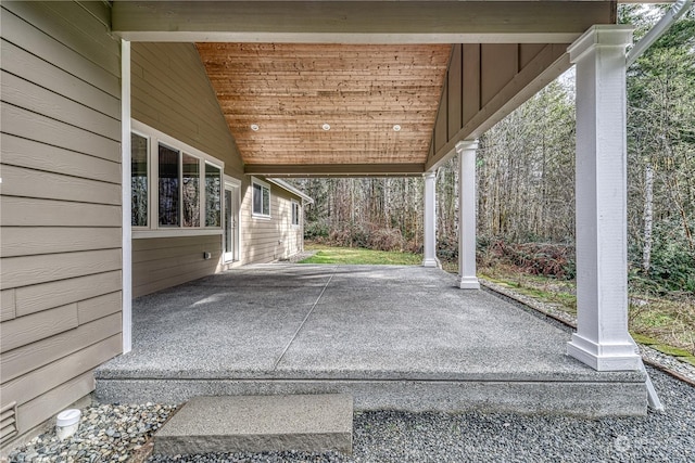 view of patio / terrace