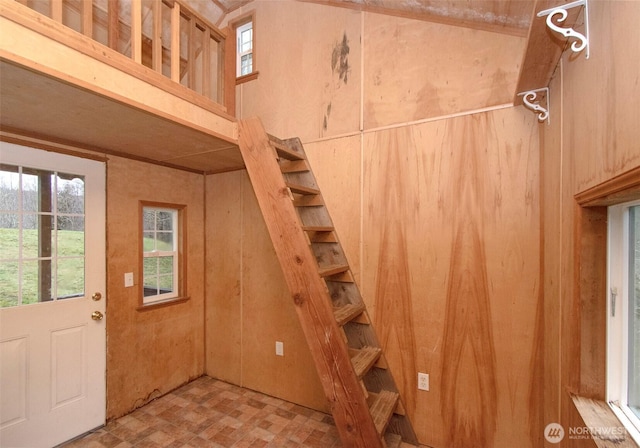 interior space featuring tile patterned floors