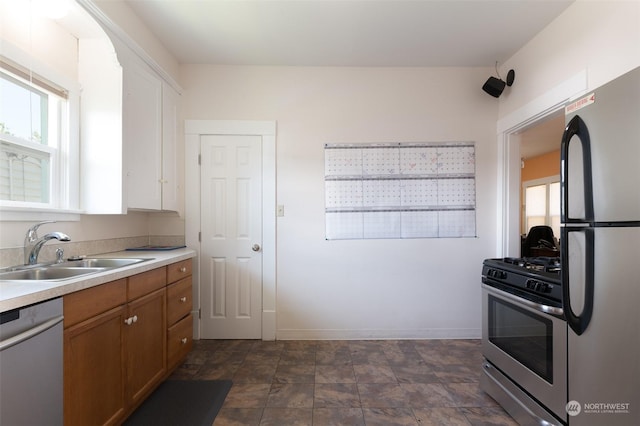 kitchen featuring appliances with stainless steel finishes and sink