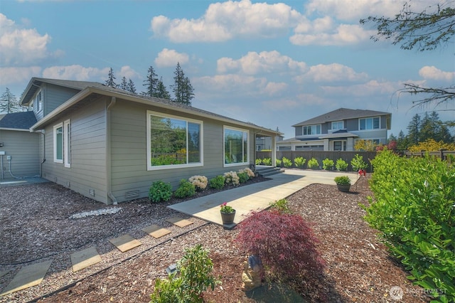 2502 Vardon Cir SW, Port Orchard, WA 98367 - view of property exterior with a patio area and crawl space