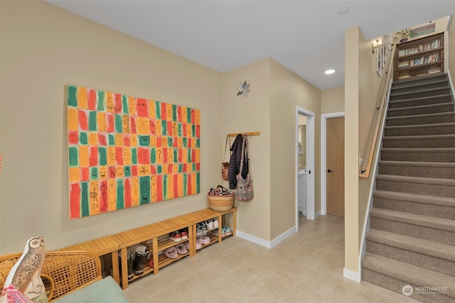 view of mudroom