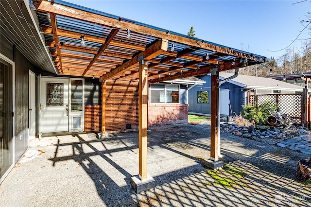 view of patio / terrace