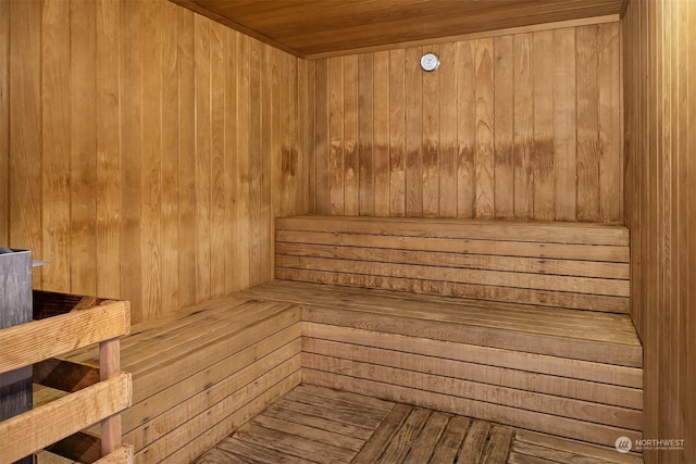 view of sauna / steam room