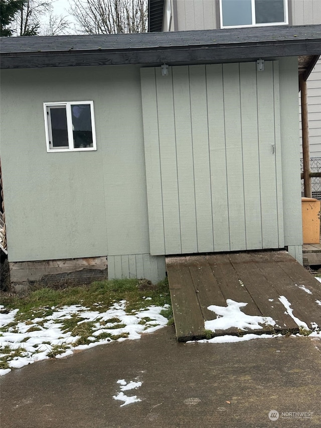 112 Haynes, Packwood, WA 98361 - view of home's exterior with a shingled roof
