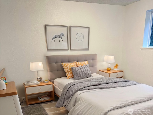 bedroom featuring carpet flooring