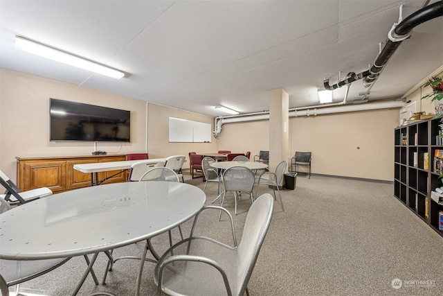 view of dining area