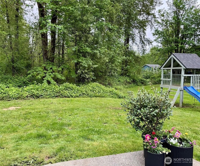 23415 152nd Ave E, Graham, WA 98338 - view of grassy yard featuring a playground