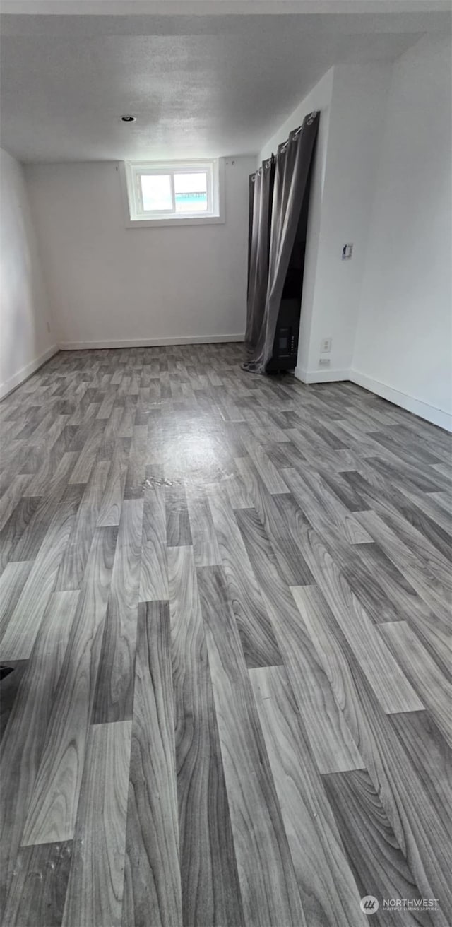 interior space with light wood-type flooring