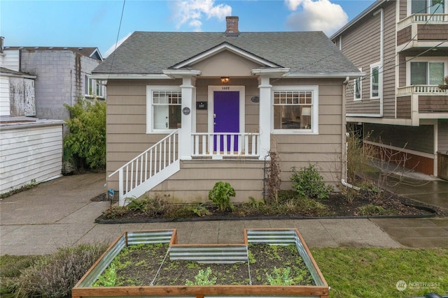 view of bungalow