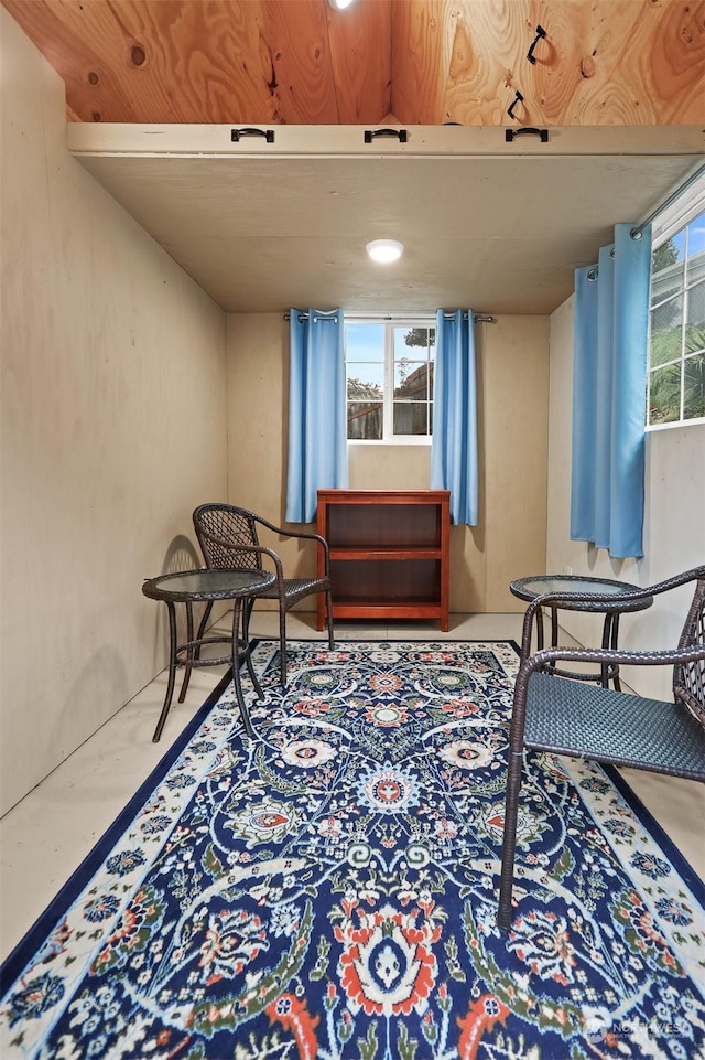 view of sitting room