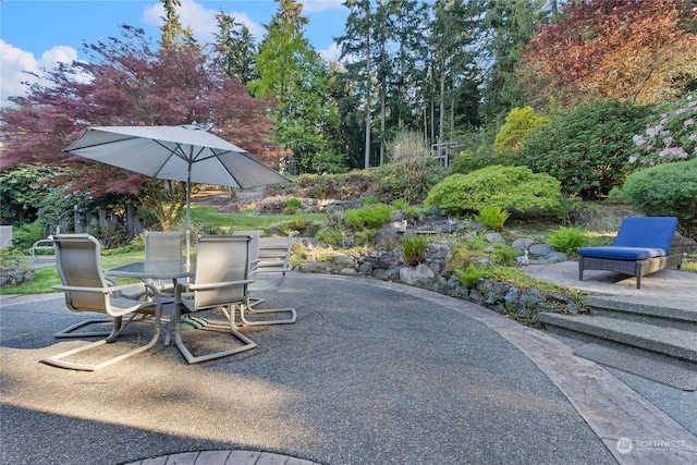 view of patio