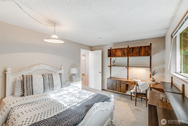 9230 119th St E, Puyallup, WA 98373 - carpeted bedroom with a textured ceiling