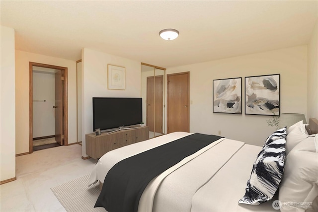 34126 30th Ave SW, Federal Way, WA 98023 - bedroom featuring a closet and light colored carpet