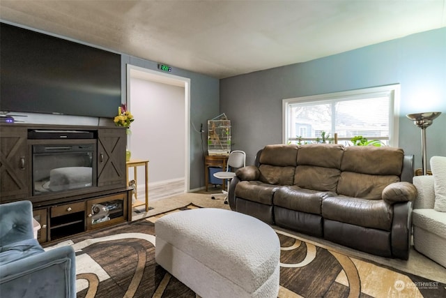 view of living room