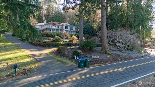 view of front of house