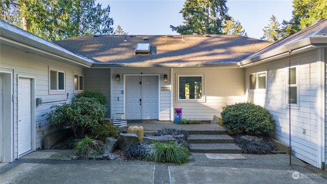 view of property entrance