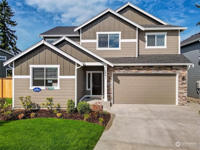 3509 183rd Street Ct E, Tacoma, WA 98446 - craftsman-style house featuring a garage
