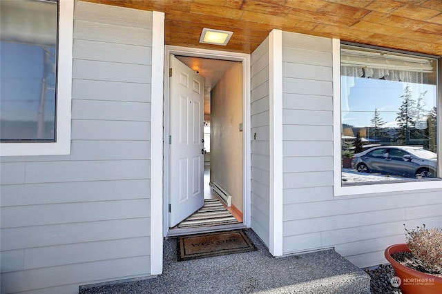 view of property entrance