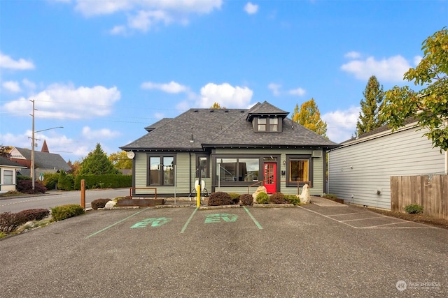 view of bungalow-style house