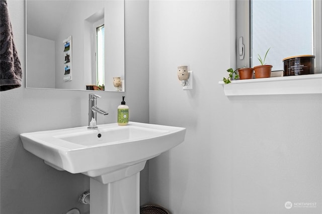 bathroom with sink