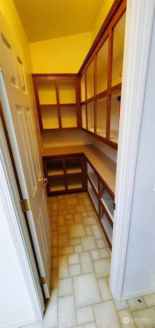 view of pantry