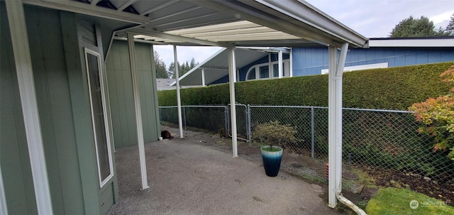 view of patio