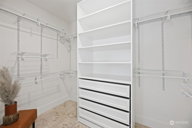 view of spacious closet