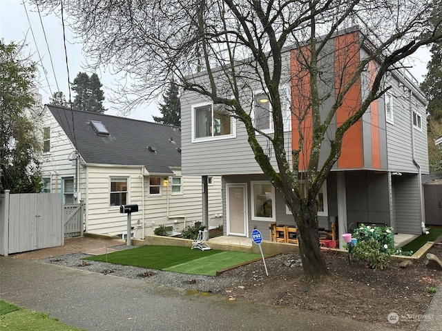 view of rear view of house