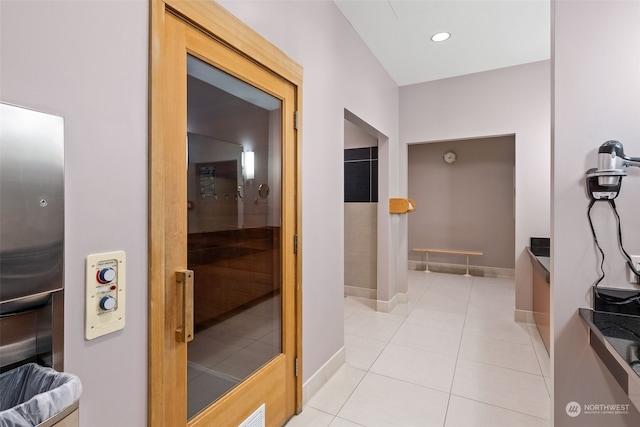 bathroom featuring tile patterned floors