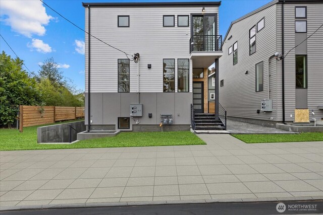 back of house featuring a patio