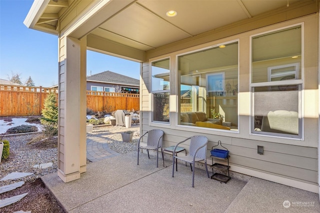 view of patio / terrace