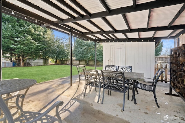 view of patio / terrace