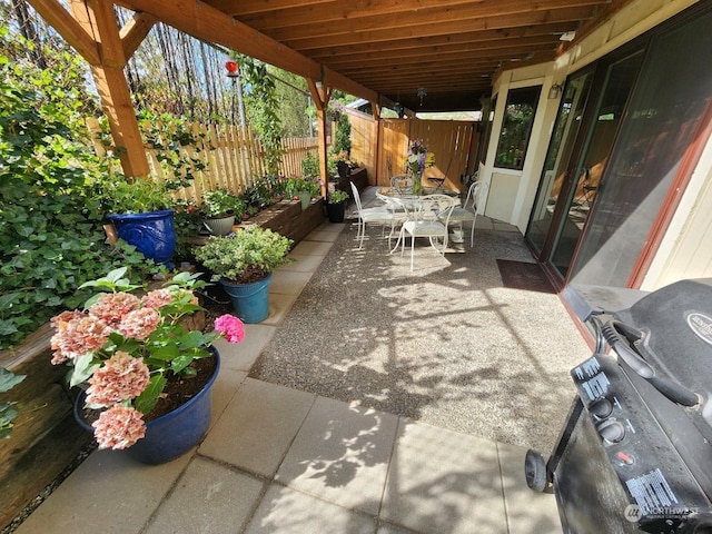 view of patio / terrace