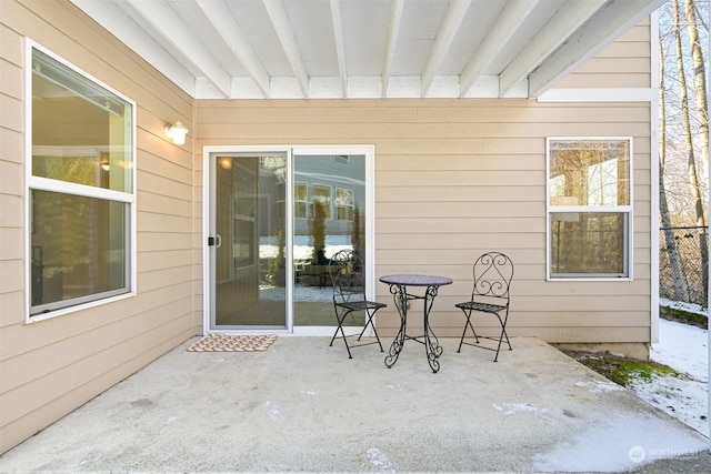 view of patio